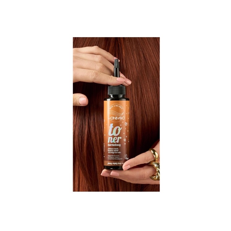 OnlyBio Hair in Balance Haartoner Karamell 100 ml