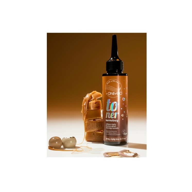 OnlyBio Hair in Balance Haartoner Karamell 100 ml