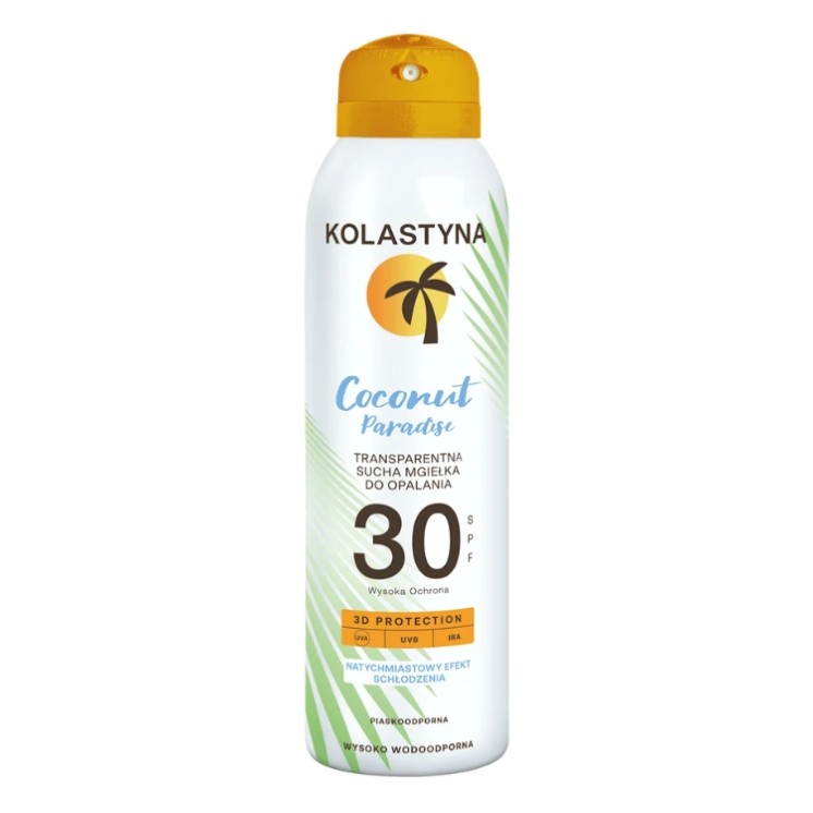 Kolastyna sucha Mgiełka do opalania SPF30 150 ml