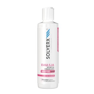 Solverx Emulsion für Sensitive Skin zur Reinigung und zum Entfernen von Make-up von Gesicht und Augen, 200 ml