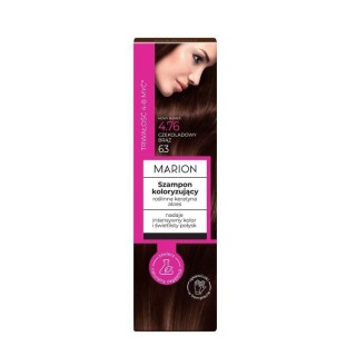 Marion Szampon koloryzujący 4-8 myć /4.76/ Czekoladowy Brąz 100 ml