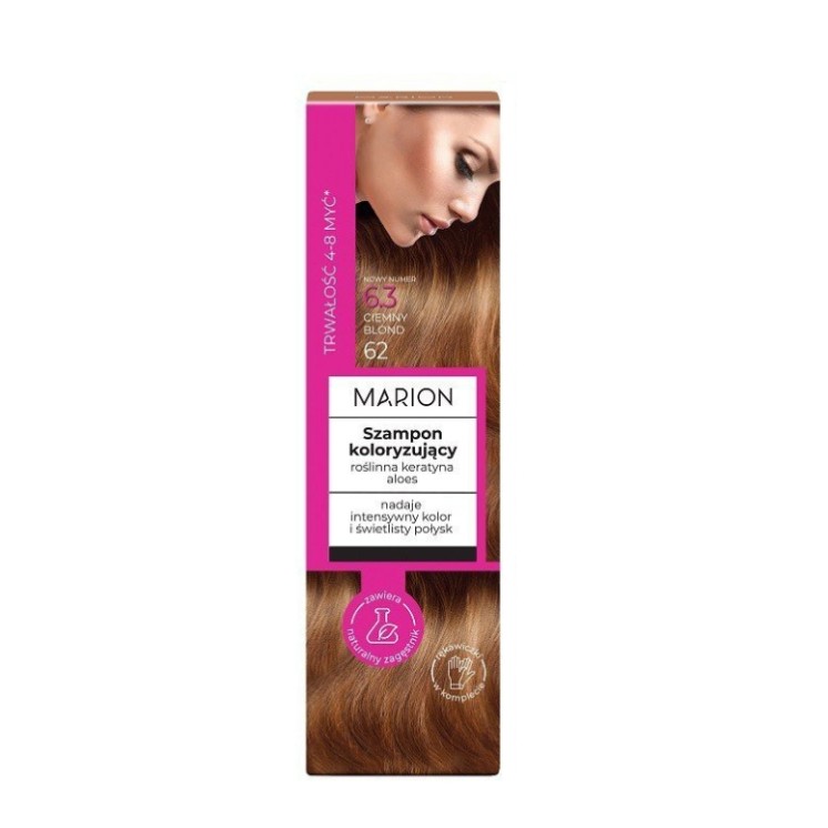 Marion Color Shampoo für 4-8 Haarwäschen /6.3/ Blond 100 ml