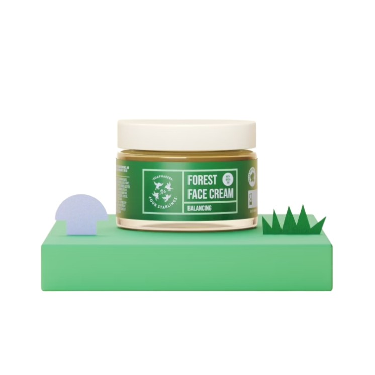 Mydlarnia Cztery Szpaki Balancing Forest Gesichtscreme 50 ml