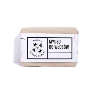 Mydlarnia Cztery Szpaki naturalne Mydło do włosów 110 g