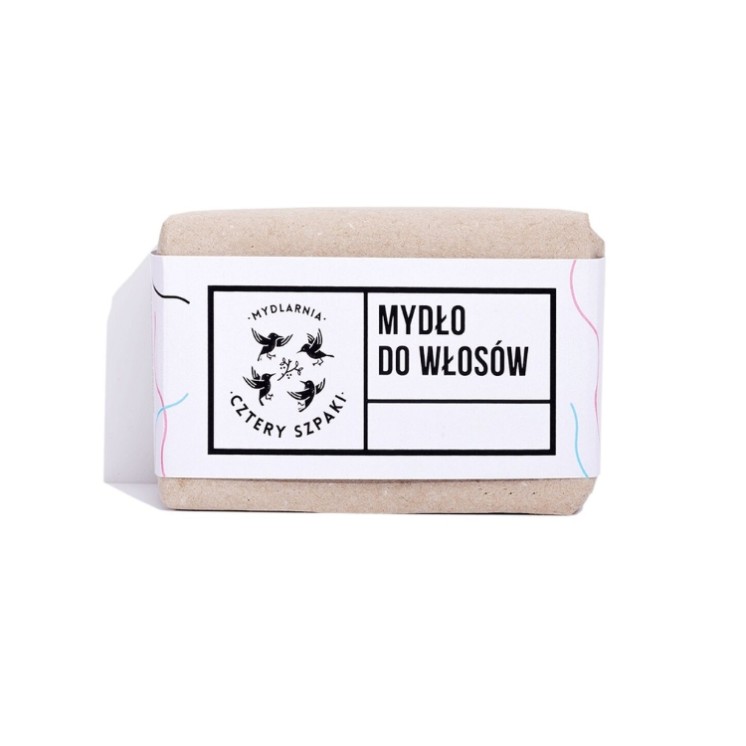 Mydlarnia Cztery Szpaki natürliche Haarseife 110 g