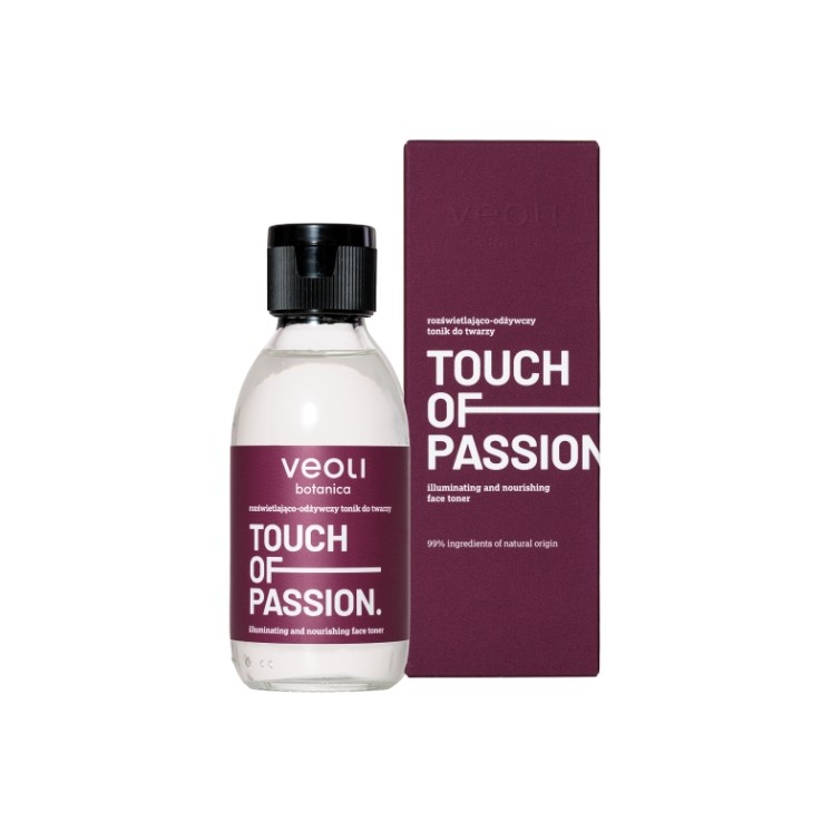 Veoli Botanica Touch of Passion rozświetlająco-odżywczy Tonik do twarzy 150 ml