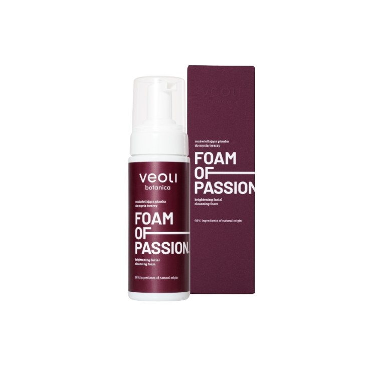 Veoli Botanica Mousse de Passion Mousse Nettoyante Illuminatrice Visage 150 ml