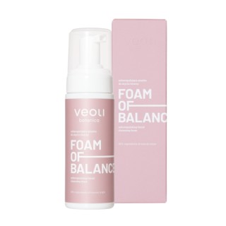 Пінка для очищення обличчя Veoli Botanica Foam of Balance , що регулює виділення шкірного сала, 150 мл
