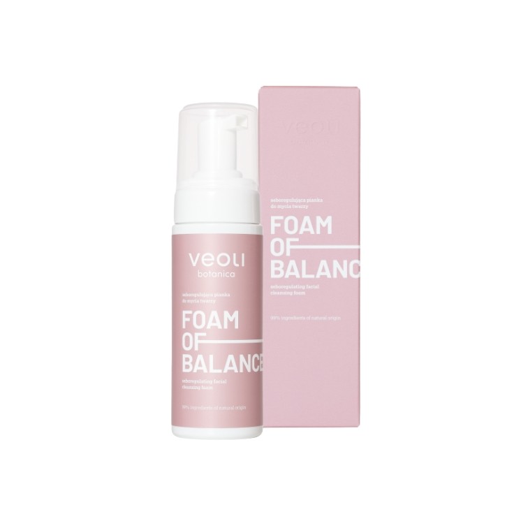 Veoli Botanica Foam of Balance Talgregulierender Gesichtsreinigungsschaum 150 ml