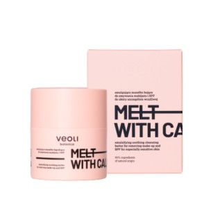 Veoli Botanica Melt with Calmness emulsifying soothing makeup remover butter with SPF 40 g