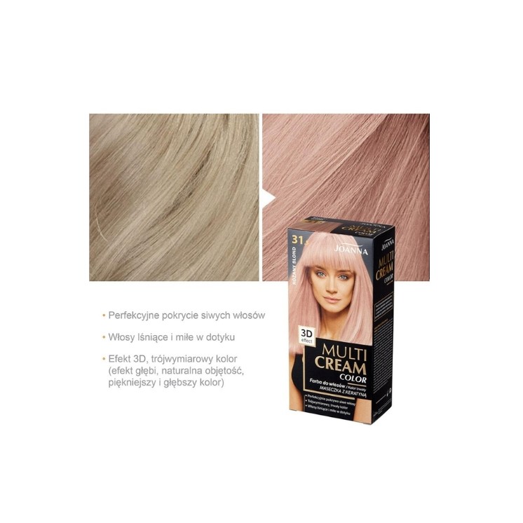 Фарба для волосся Joanna Multi Cream Colour /31,5/ Рожевий blond