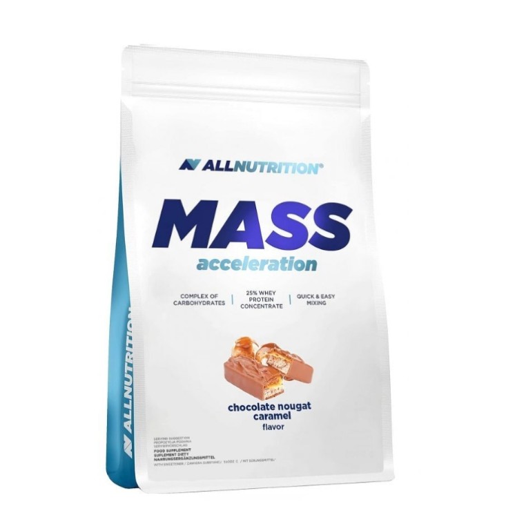 Nougat Chocolate Caramel AllNutrition pour une prise de masse rapide 1000 g