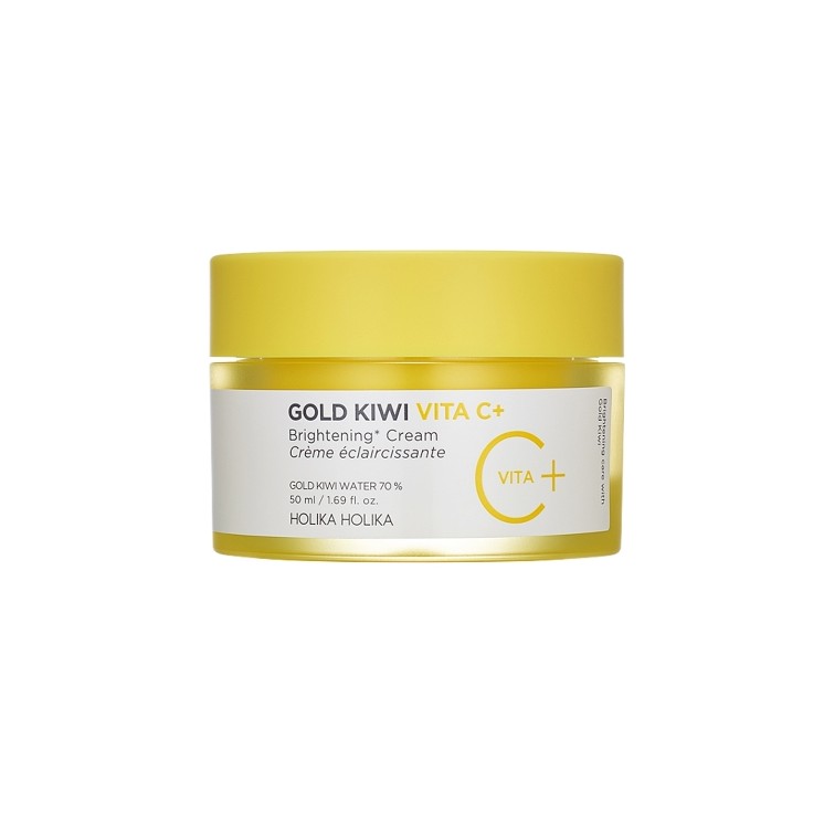 Освітлювальний крем для обличчя Holika Holika Gold Kiwi Vita C Plus 50 мл