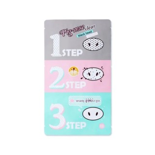 clear маска для носа Holika Holika Pignose від black вугрів за 3 кроки