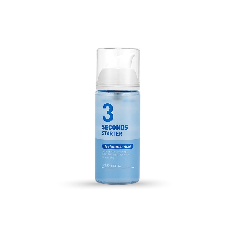 Holika Holika 3" seconds Starter Hyaluronic Acid moisturizing face serum starter with hyaluronic acid 150 ml