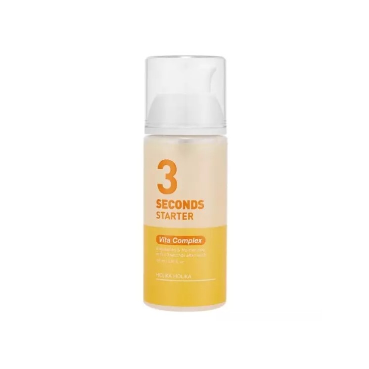 Sérum Holika Holika 3 secondes Starter Vita Complex - Soin visage enrichi en complexe vitaminé 150 ml