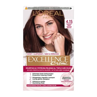 Фарба для волосся L'oreal Excellence Creme /4.15/ Морозний коричневий