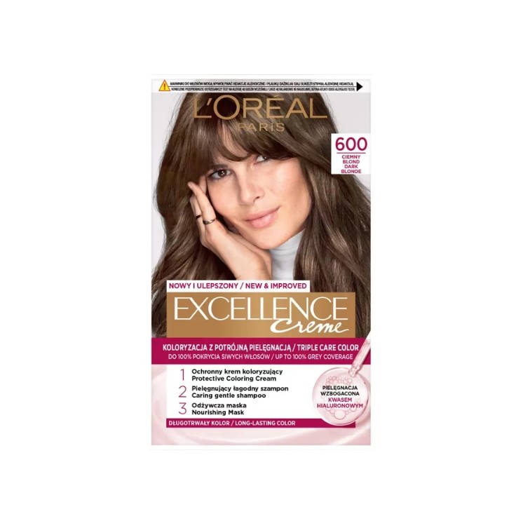 L'oreal Excellence Creme Hair dye /6oo/ Natural Dark Blond