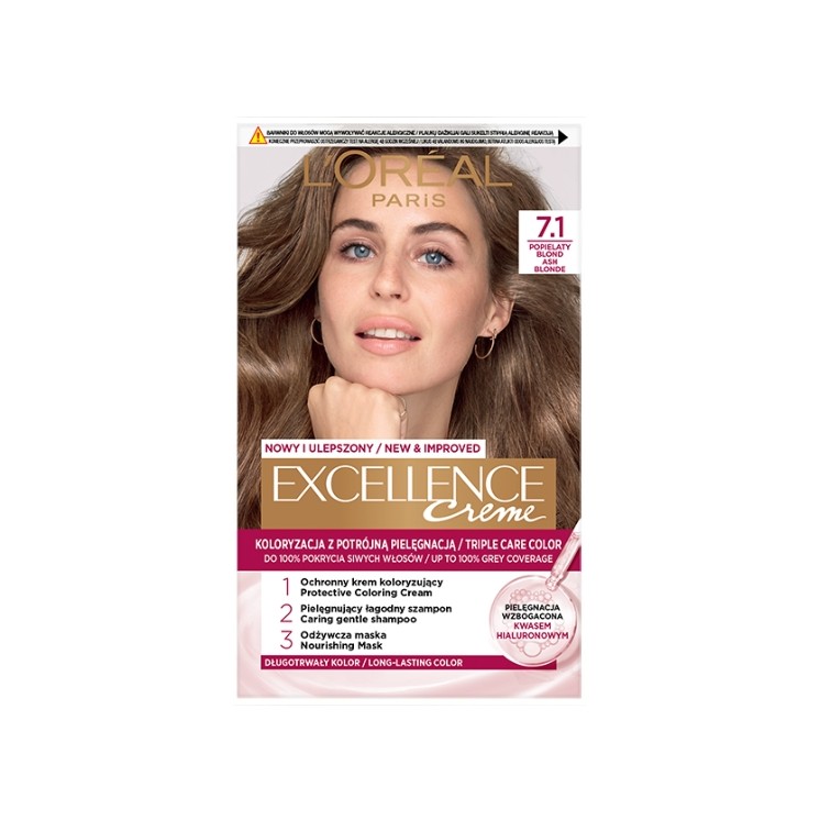 L'oreal Excellence Creme Haarverf /7.1/ Blond