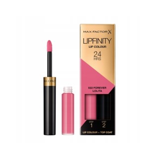 Max Factor Lipfinity Lip Colour długotrwała Pomadka z systemem Permawear /22/ Forever Lolita 2.3 ml + 1.9 g