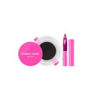 Poppy Head Gelusion Eyeliner w żelu z pędzelkiem /01/ Darkspell 5 g