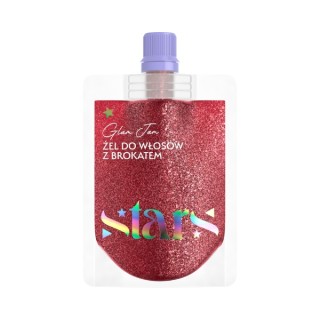 Stars from the Stars Glam Jam Żel do włosów z brokatem Rose Gold 50 ml