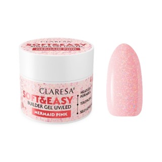Claresa Soft & Easy Mermaid Pink Nagelgel 45 g