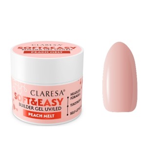 Гель для нарощування нігтів Claresa Soft & Easy Peach Melt 45 г