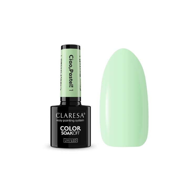 Claresa Ciao Pastel ! Hybride nagellak /01/ 5 g