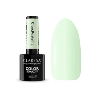 Claresa Чао Pastel ! Гібридний лак для нігтів /02/ 5 г