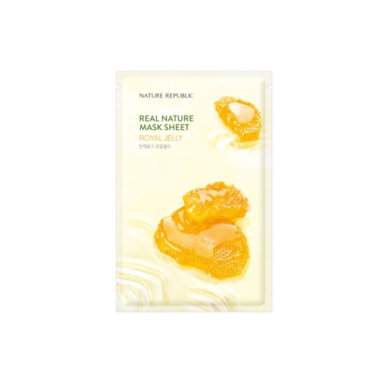 Тканина-маска Royal Jelly Nature Republic Real Nature 23 мл