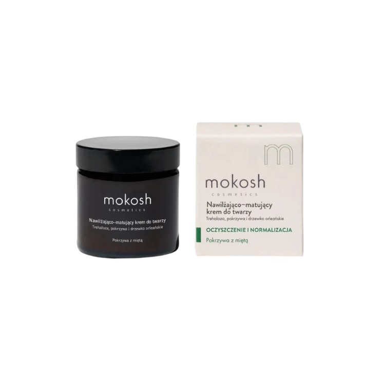 Mokosh Verzachtende en Hydraterende Gezichtscrème Brandnetel met Munt 60 ml