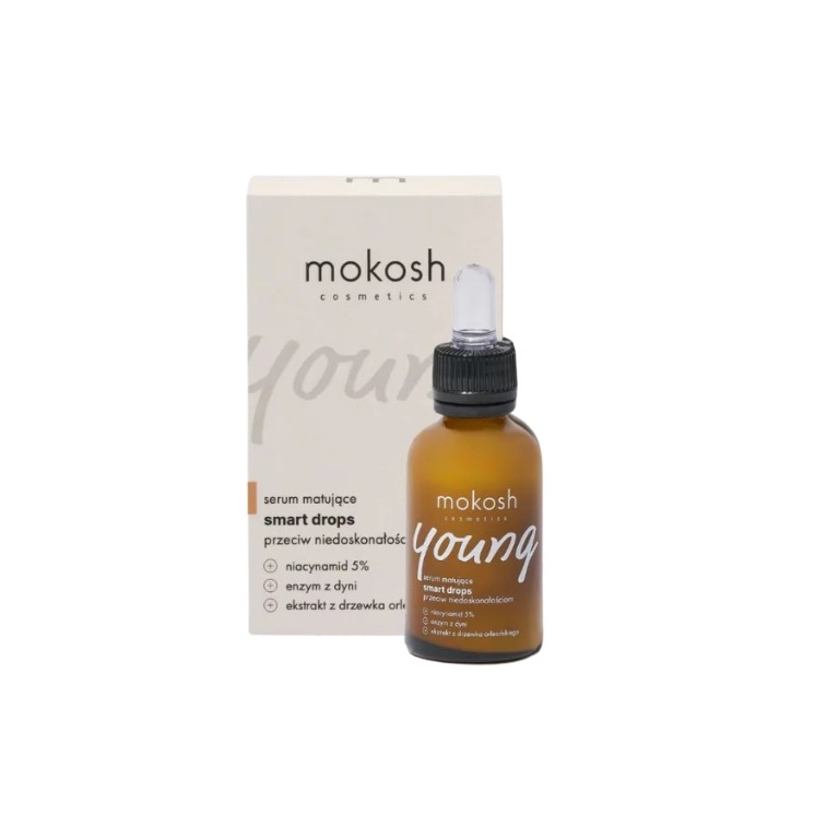 Mokosh Young matujące Serum do twarzy przeciw niedoskonałościom 30 ml