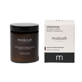 Mokosh Conditioner/Maske für hohe Porosität, raues, sprödes und krauses Haar Kirsche mit Bernstein 180 ml