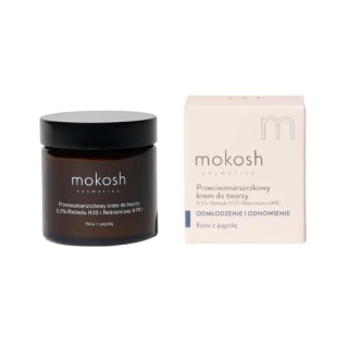 MokoshGesichtscreme 5 % Retinol H10 und Retinoat HPR Rose 60 ml