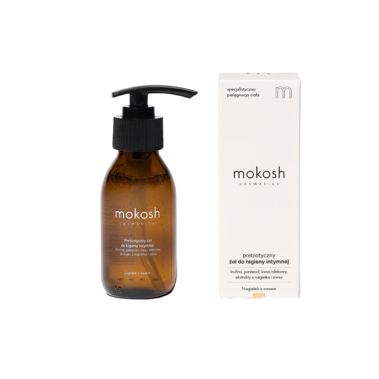Mokosh präbiotisches Intimhygienegel Calendula mit Hafer 100 ml