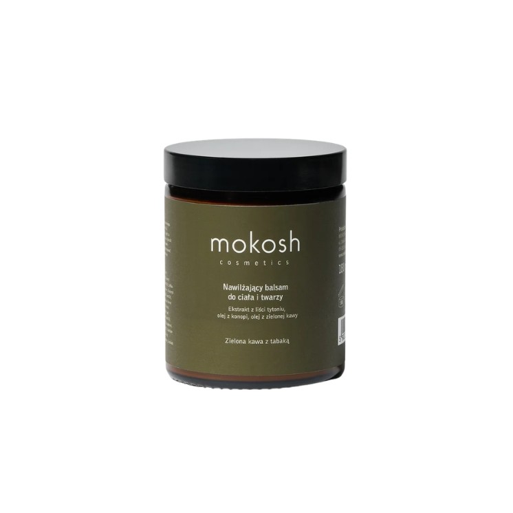 Mokosh Feuchtigkeitsspendender Körperbalsam Grüner Kaffee und Tabak 180 ml