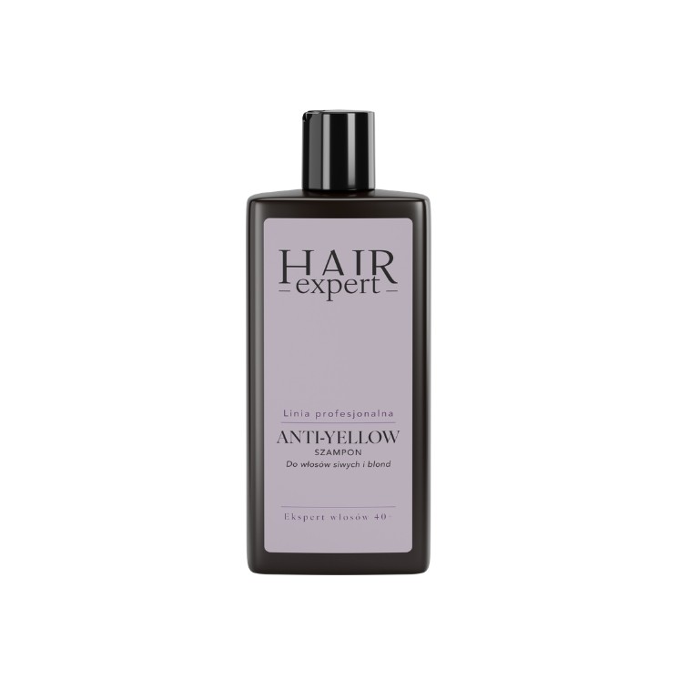 Hair Expert Anti- Yellow -Shampoo für blond und graues Haar, 280 ml