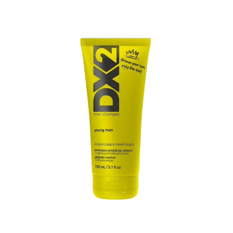 DX2 Young Men Cleansing and Moisturizing Shampoo for Men 150 ml