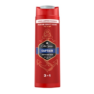 Old Spice Duschgel und Shampoo 3in1 Capitan 400 ml