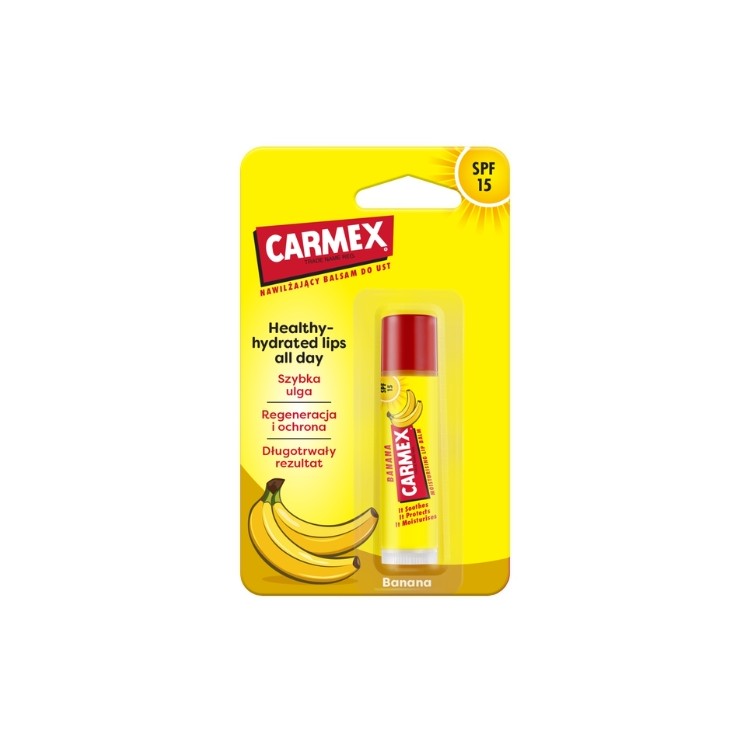 Carmex ochronna Pomadka do ust Banan SPF15 4,25 g