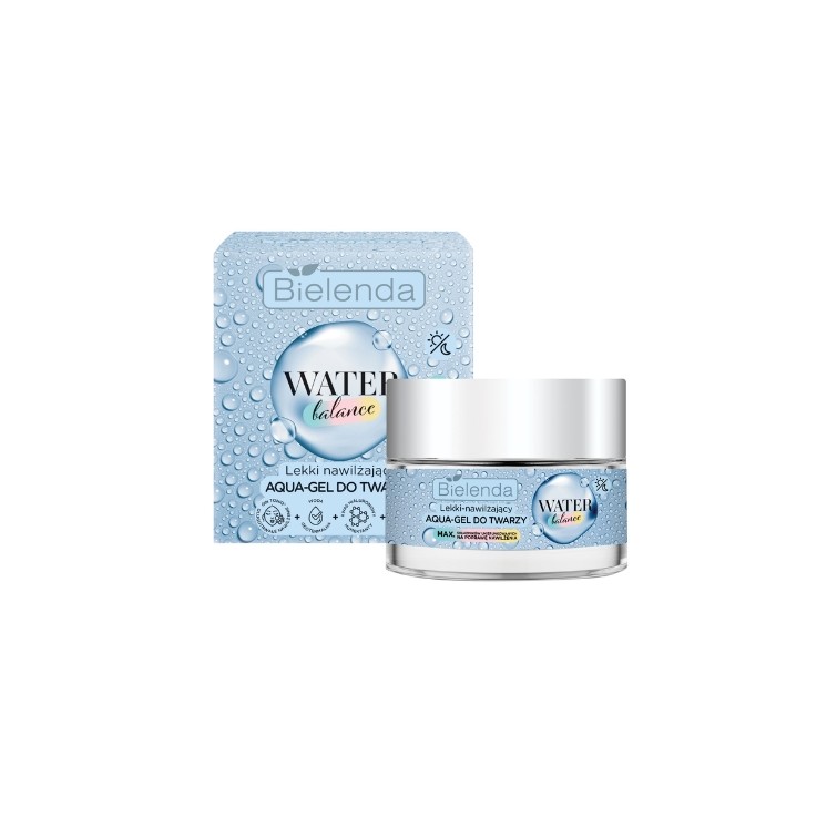 Bielenda Water Balance Light Feuchtigkeitsspendendes Aqua -Gesichtsgel
