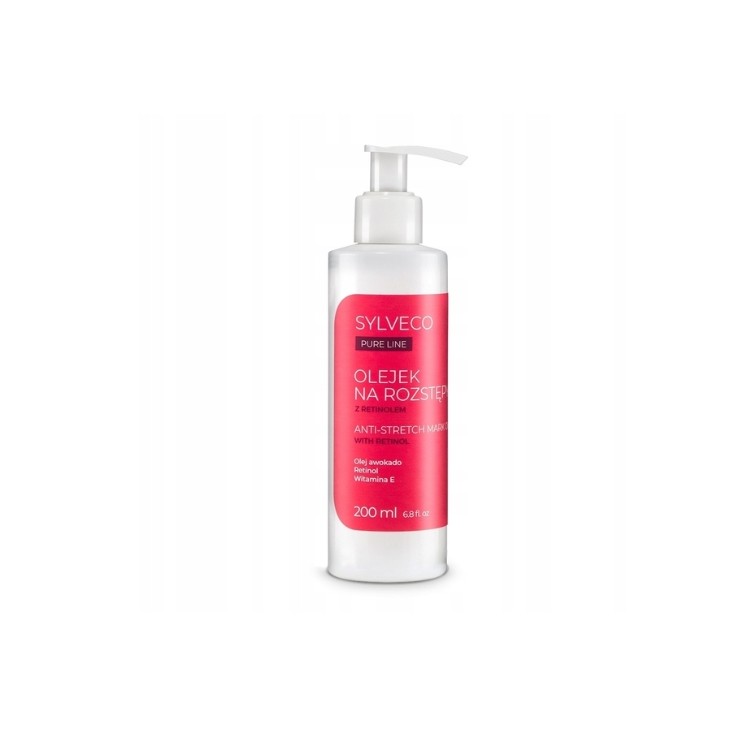 Sylveco Pure Line Stretch Mark Oil with Retinol 200 ml