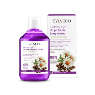 Sylveco Kräuter-Mundspülung für Kieferorthopädie 500 ml