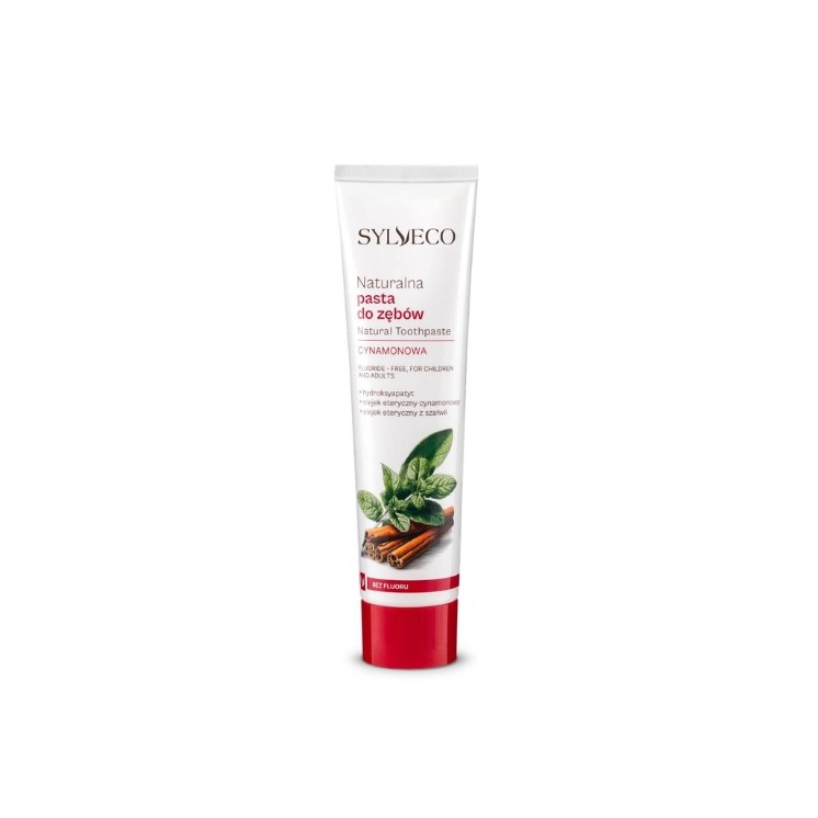 Sylveco natürliche Zimt-Zahnpasta ohne Fluorid 100 ml