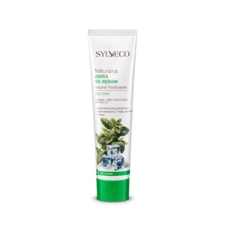 Sylveco natürliche Zahnpasta mit intensivem Minzgeschmack und fluoridfreiem Aroma, 100 ml