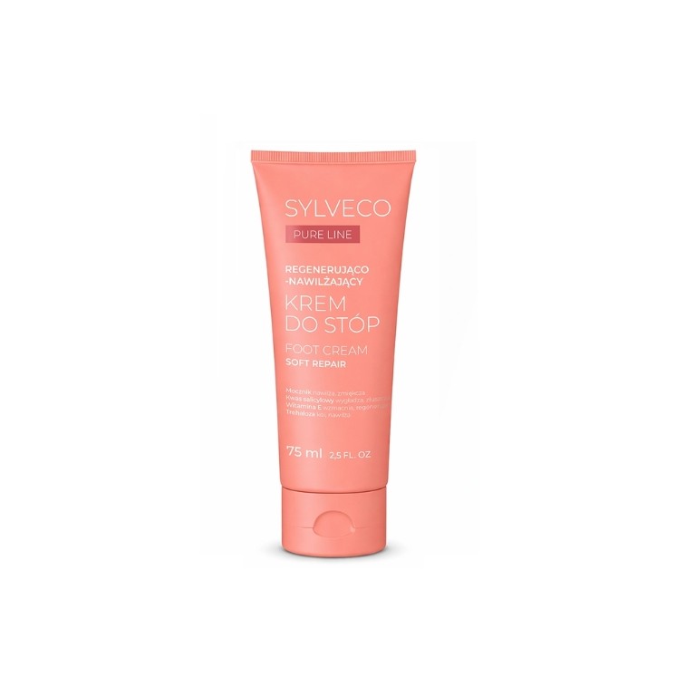 Sylveco Pure Line Regenerierende und Feuchtigkeitsspendende Fußcreme 75 ml