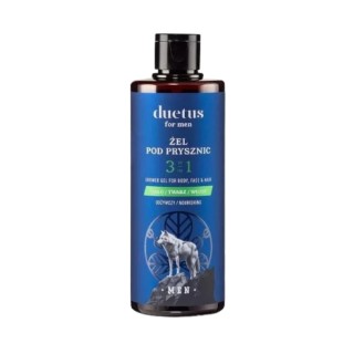 Поживний гель для душу Duetus for Men 3 в 1 300 мл