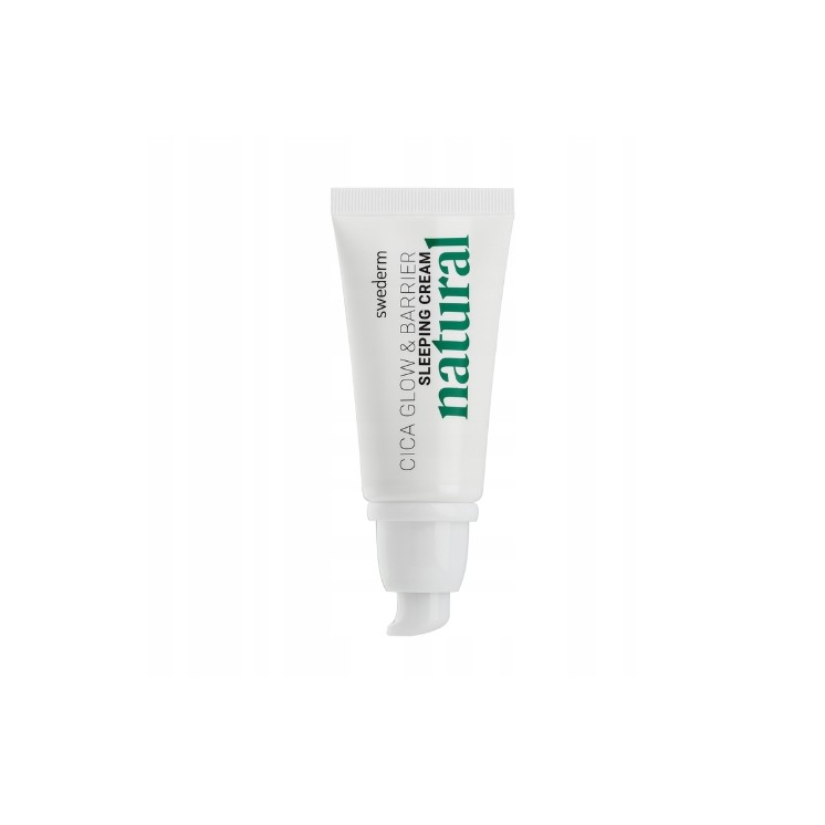 Swederm Cica Glow & Barrier Sleeping Cream Krem-maska do twarzy na noc 50 ml