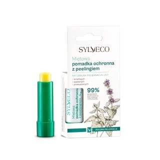 Sylveco Minz-Lippenstift mit Peeling und Betulin 4,6 g